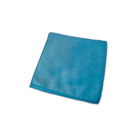 Sp Richards Genuine Joe Microfiber Cloth, Gen. Purpose, Lint Free, 16" x 16", Blue, 12/Bag - GJO39506 GJO39506